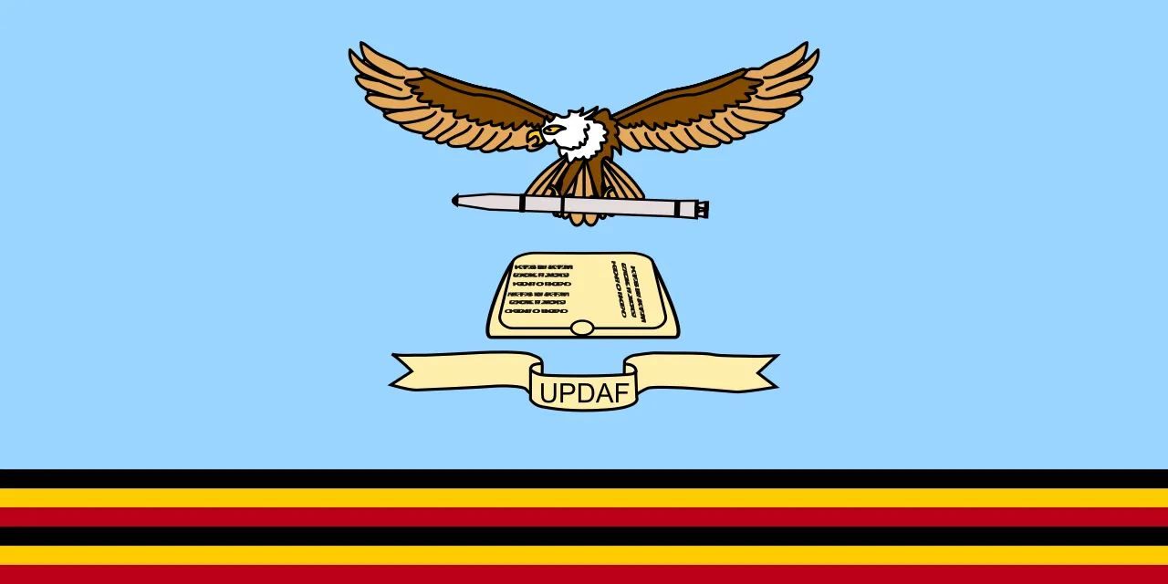 Uganda Air Force flag
